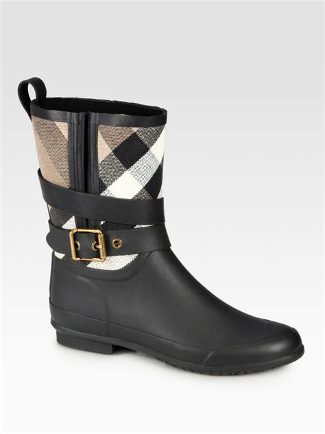 burberry mens rain boots|Burberry rain boots clearance.